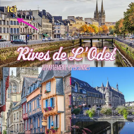 Les Rives De L'Odet, Vue Riviere Apartment Quimper Exterior photo